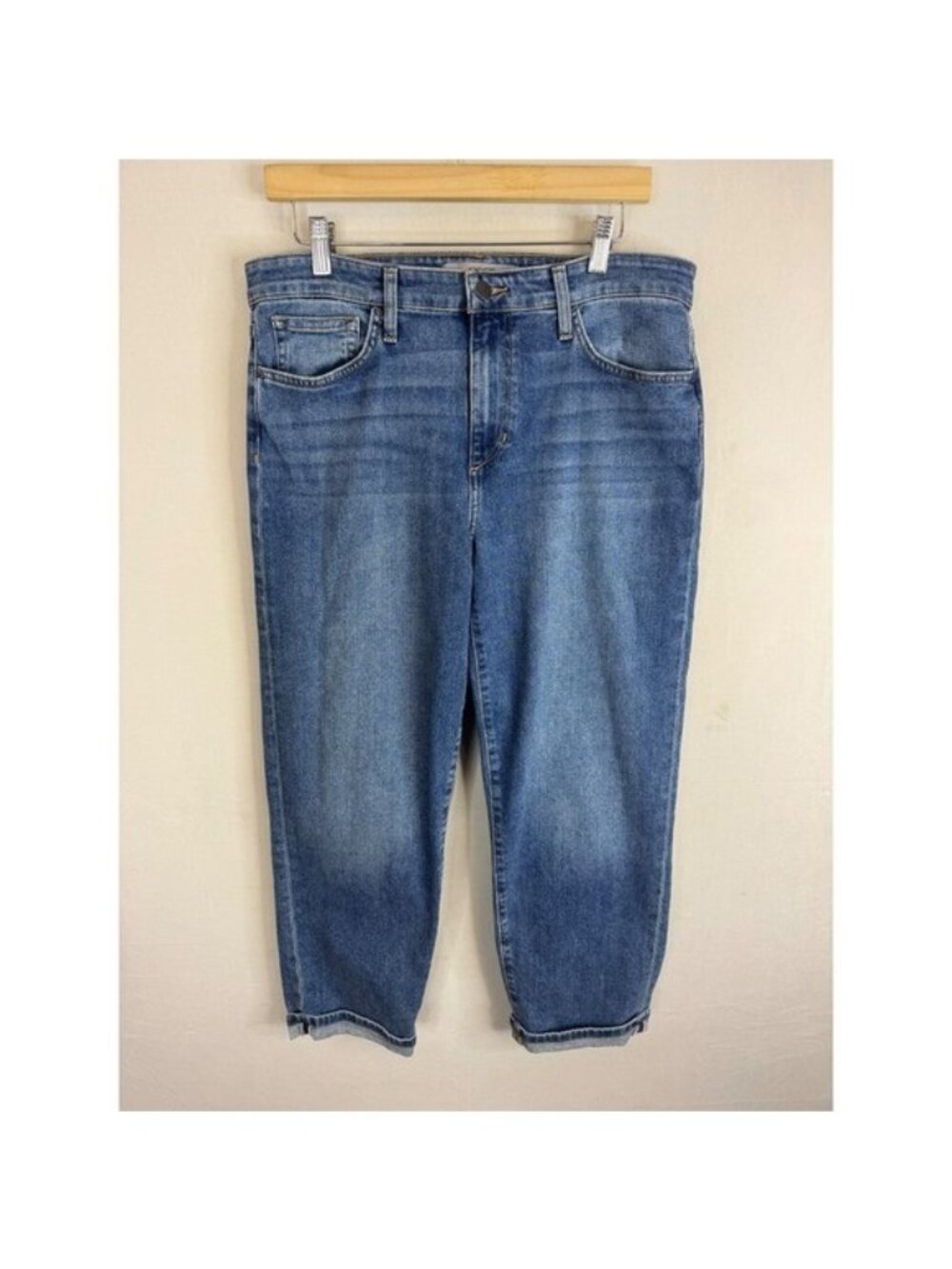 Joes Jeans Vidia Blue Straight Leg Cropped Jeans Size 31 45TMXDII5861-DII